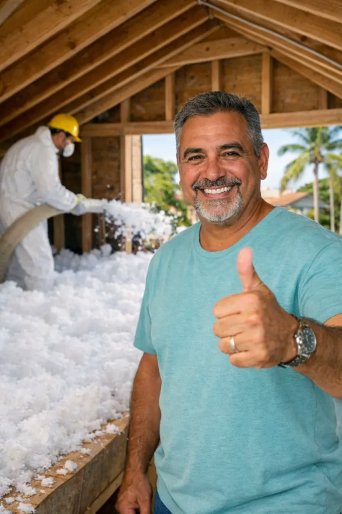 NP Insulation in Miami Satisfied Customer